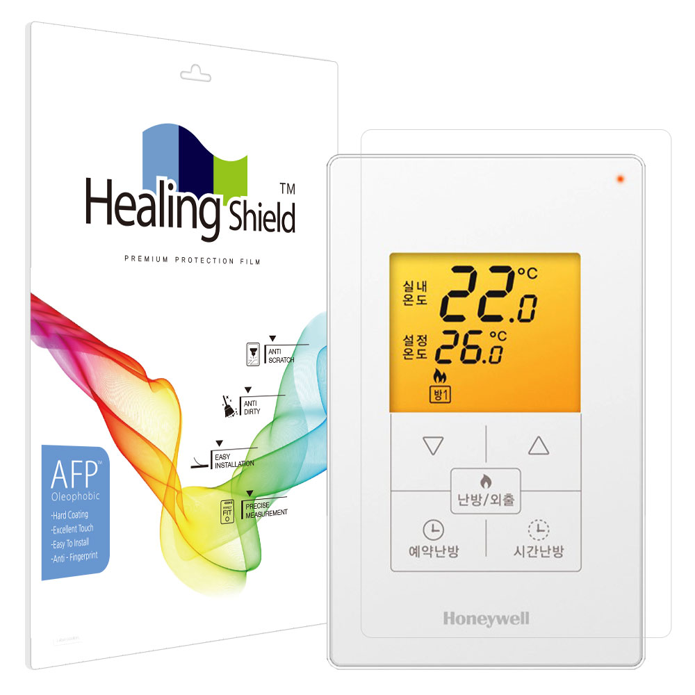 하니웰 DT300-S 온도조절기 올레포빅 액정보호필름 2매