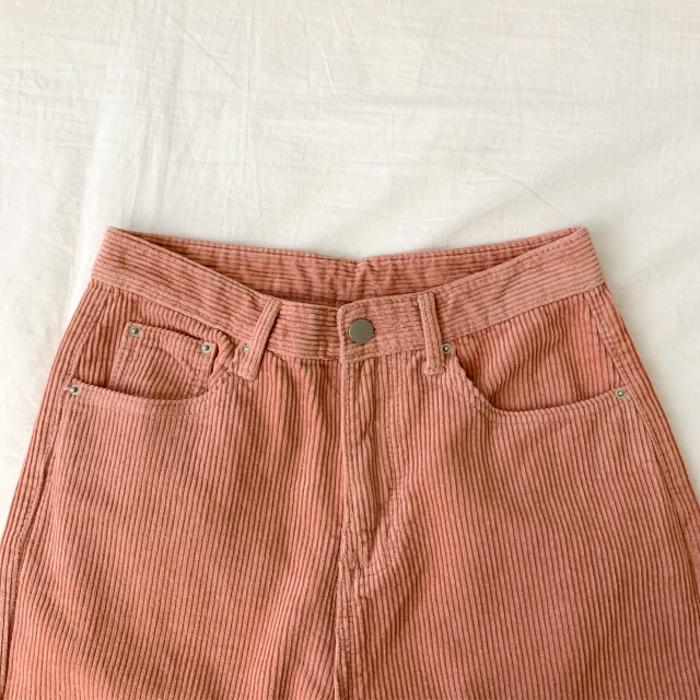 [3단기장/색감예쁨✨] 체이틴 코듀로이 데일리 바지 골덴 와이드 롱 코튼 팬츠 상세 이미지 72