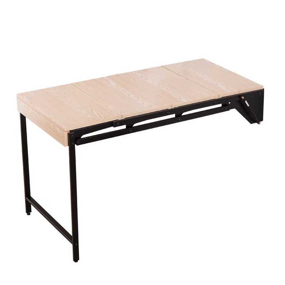 벽걸이책상 식탁 주방 노트북 테이블 접이식 선반 125x60 - 상품 이미지