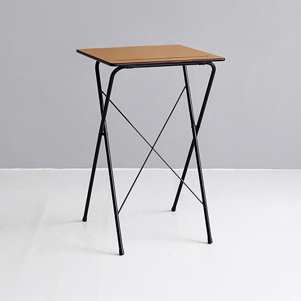 GOSI 스탠딩 접이식테이블 60 SM-2200B 라이트브라운 4702.2620