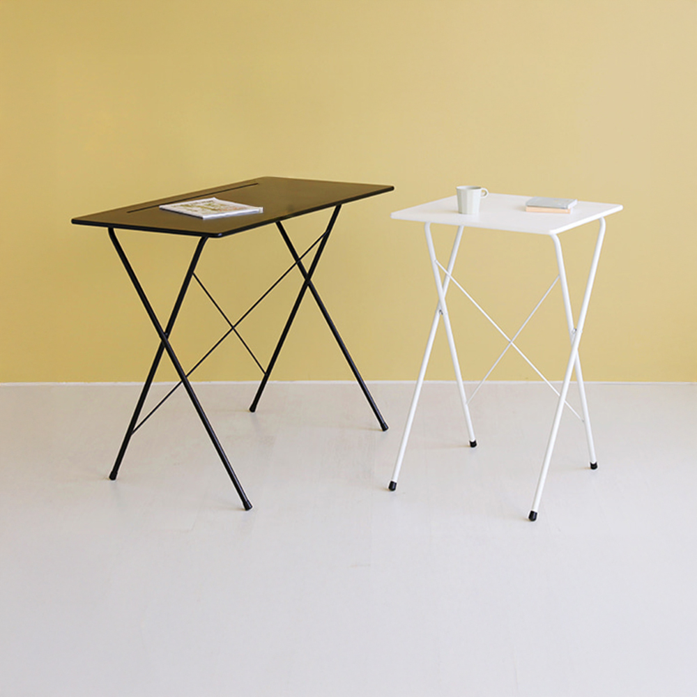 GOSI 스탠딩 접이식테이블 60 SM-2200B 빈티지화이트 1514.9727