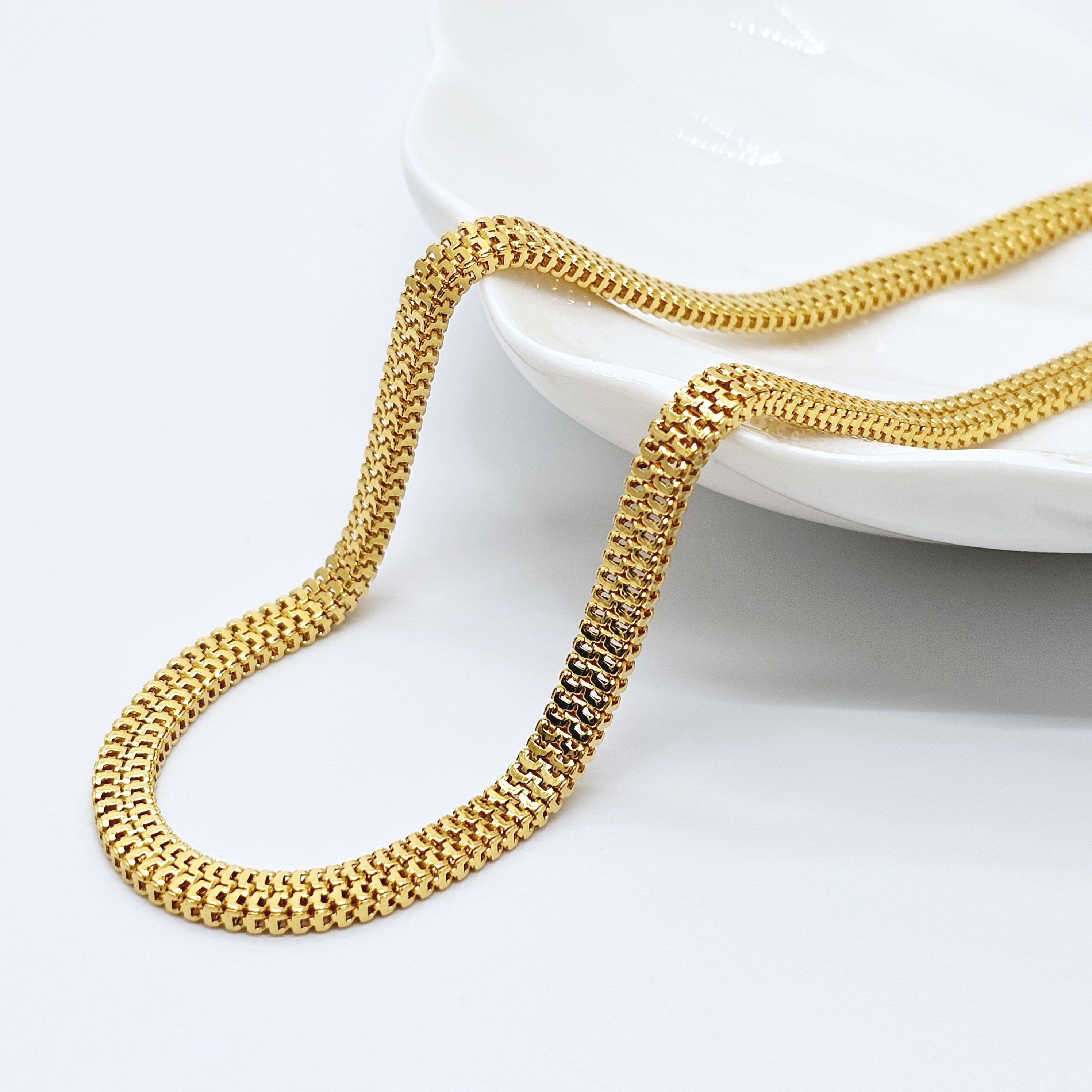 24k 박스체인 여자 남자 순금목걸이 줄 - 상세 이미지 3