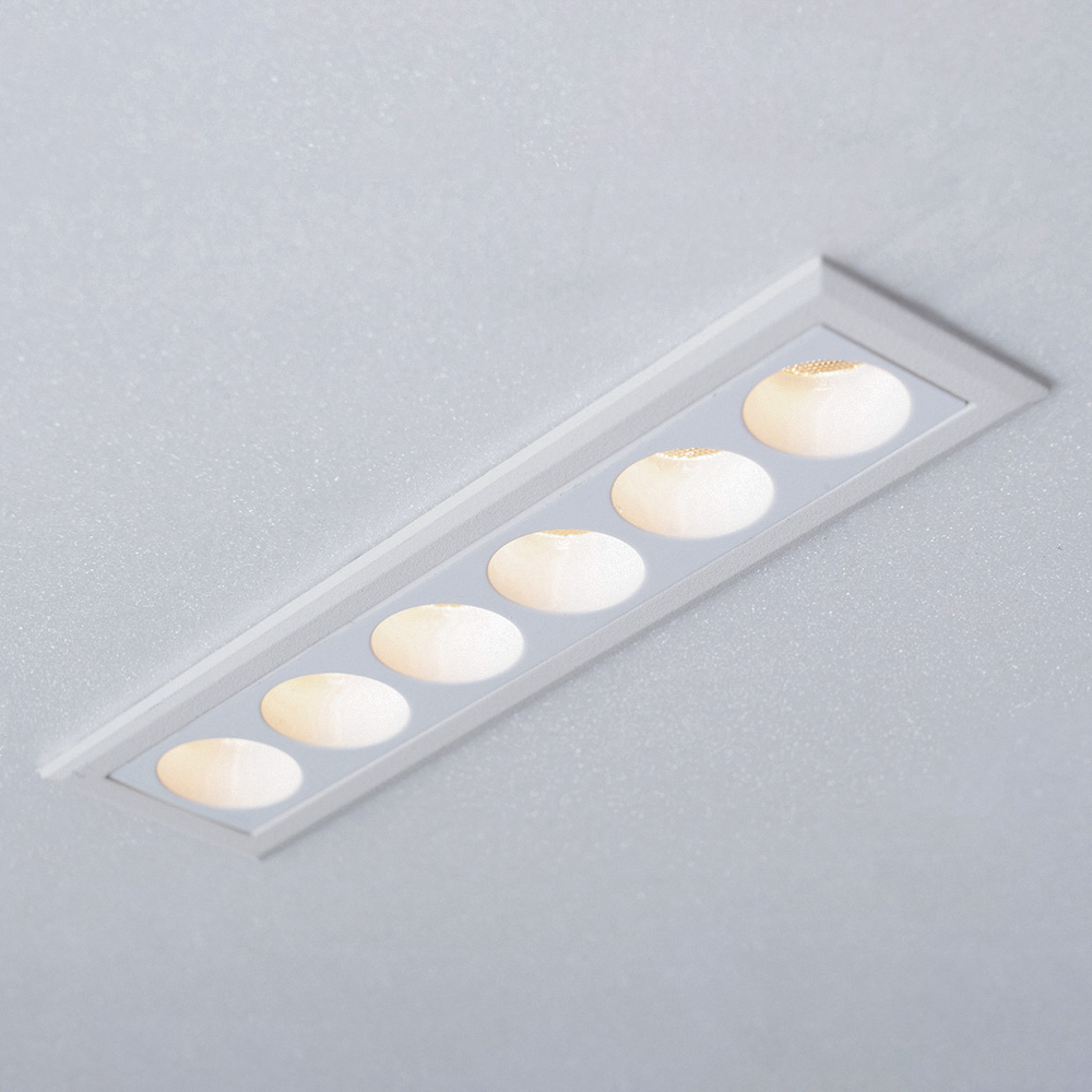 사각 멀티매입등 10구 슬림 마그네틱조명 오스람칩 A타입 MSS 화이트