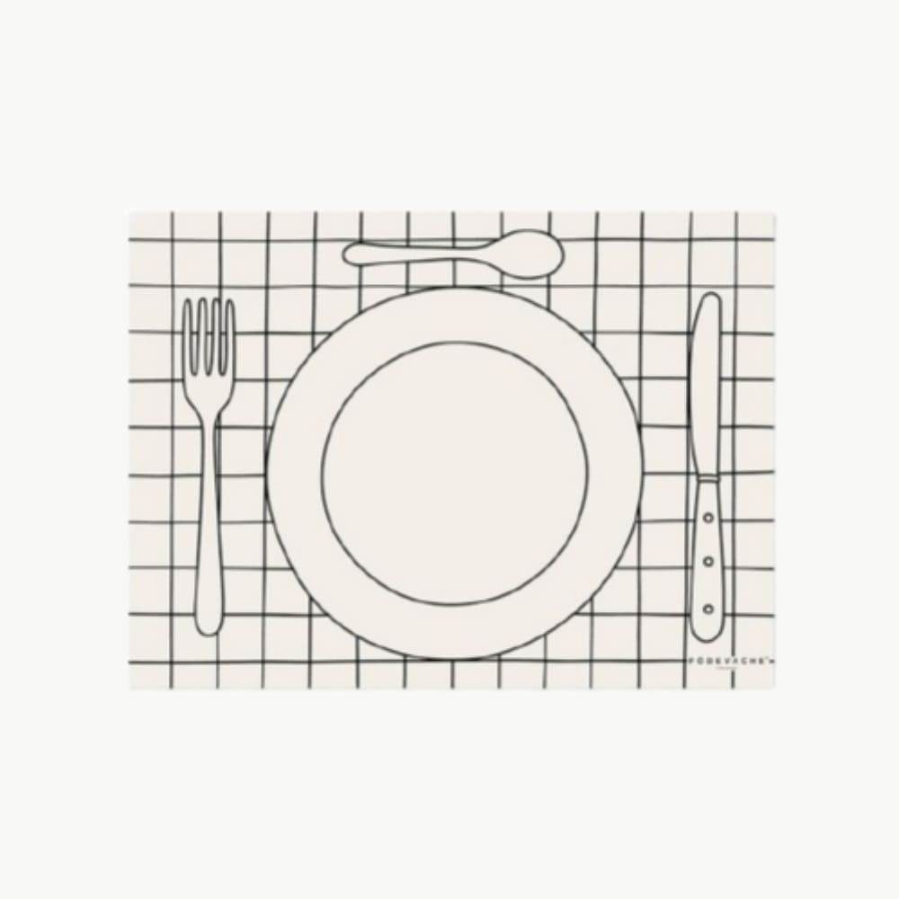 [포드바쉐] 몬트라지 사각 테이블매트 montrouge Table Mat - 상품 이미지
