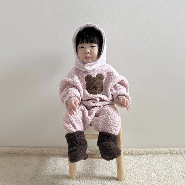 [베이비]겨울 라라랜드 B푸들조거바지 : 도치도치