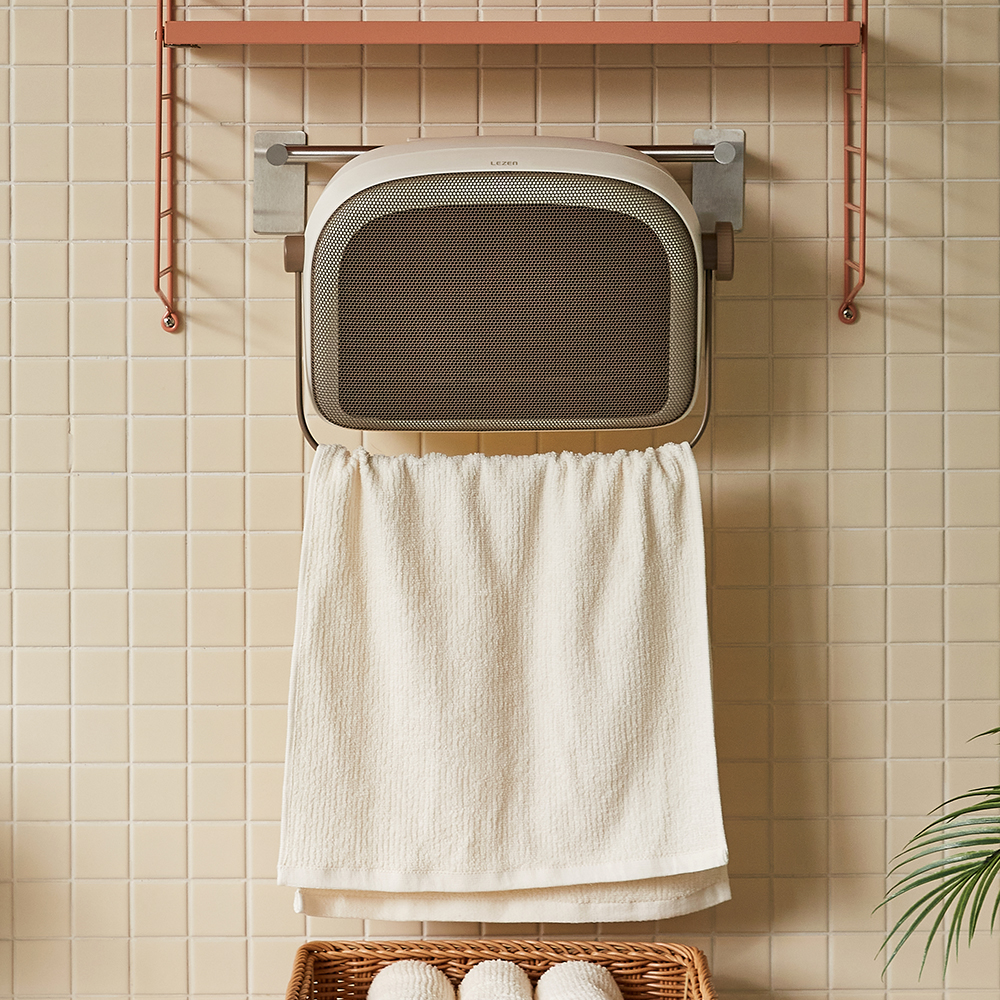 르젠 감성 동파방지 가정용 순간발열 PTC 화장실 욕실용 전기히터 전기난로 LZH-B770D