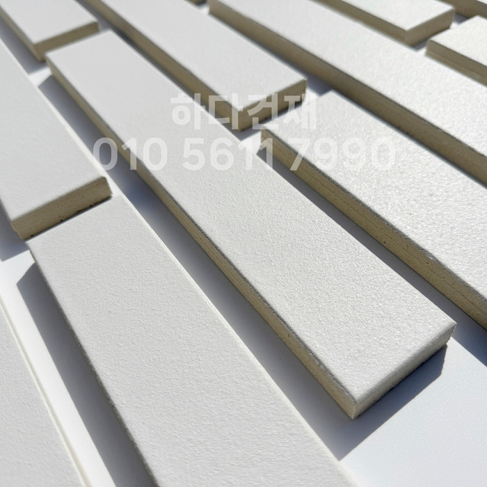 시에스타 점토타일 287x48x14T 화이트 / 하다건재 스페인타일