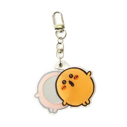 씰룩 담곰이 아크릴 거울 키링 전신 A 농담곰 나가노 캐릭터 굿즈 - 상세 이미지 4