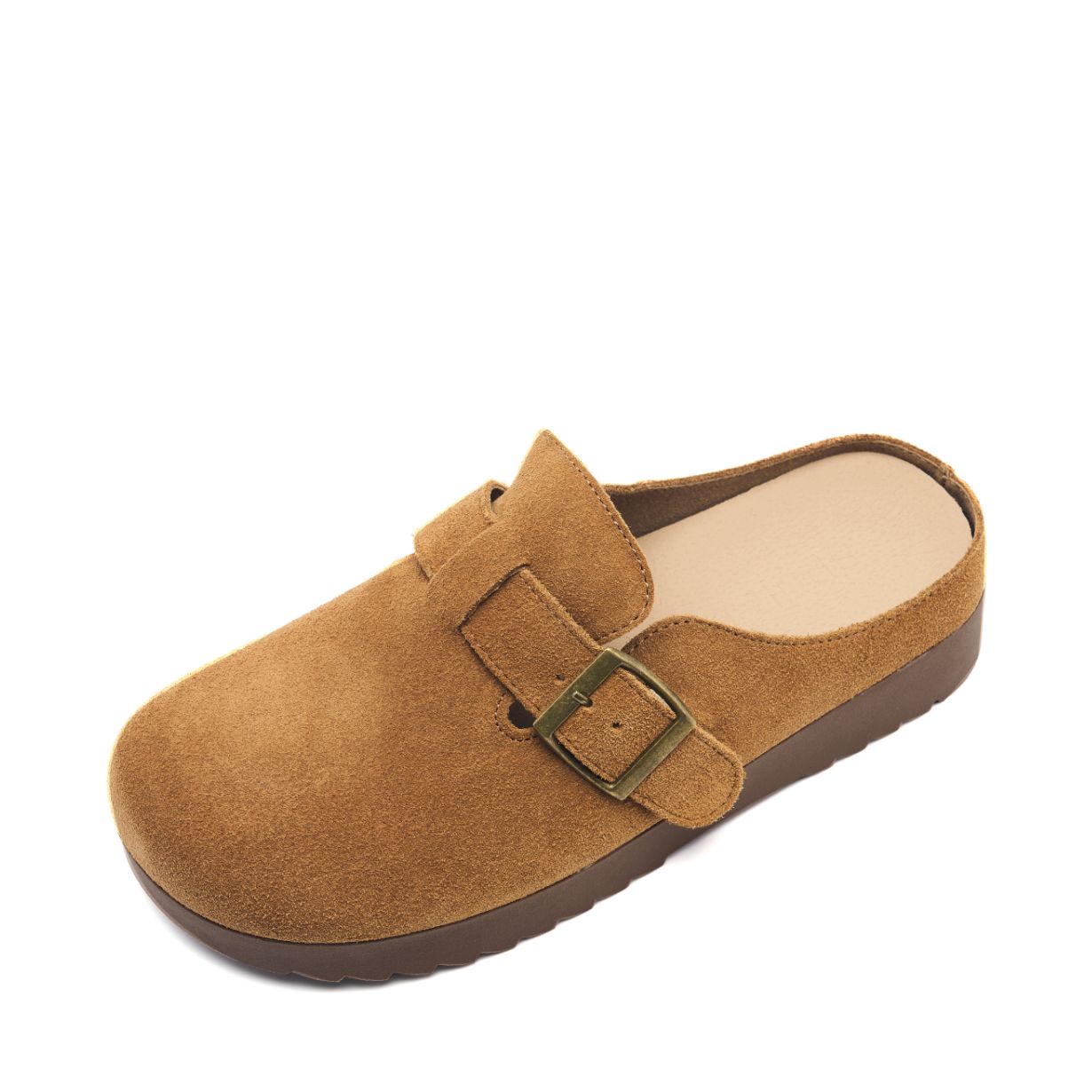 스퍼 블루본 소가죽 스웨이드 모카신 뮬 슬리퍼 3cm -UA9058 (2color) 이미지 6