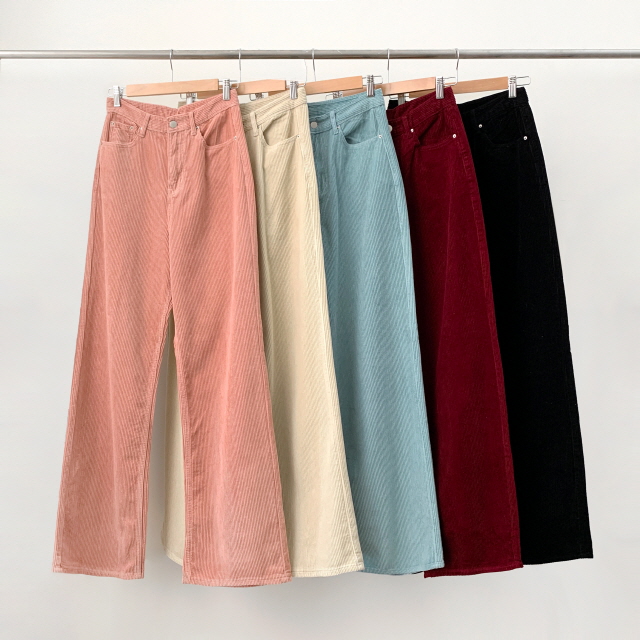 [3단기장/색감예쁨✨] 체이틴 코듀로이 데일리 바지 골덴 와이드 롱 코튼 팬츠 상세 이미지 91
