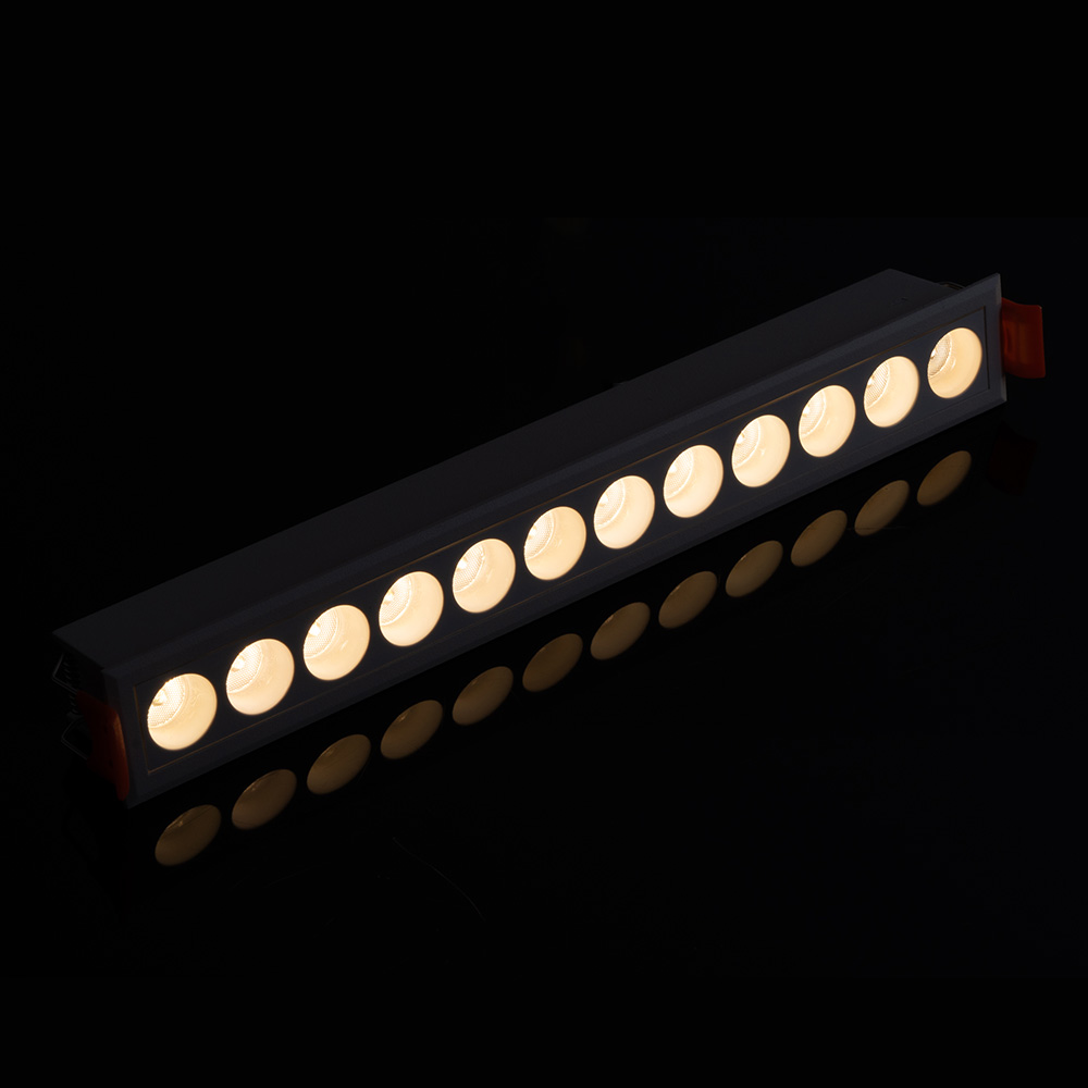 사각 멀티매입등 10구 슬림 마그네틱조명 오스람칩 A타입 MSS 화이트