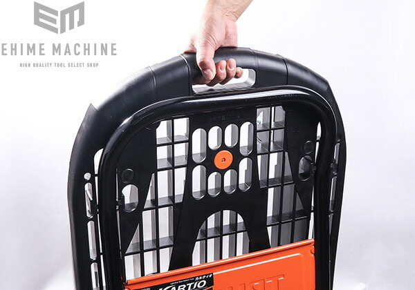 트러스코 TRUSCO 카르티오 접이식 대차 트롤리 MPK-720-BK - 상세 이미지 3