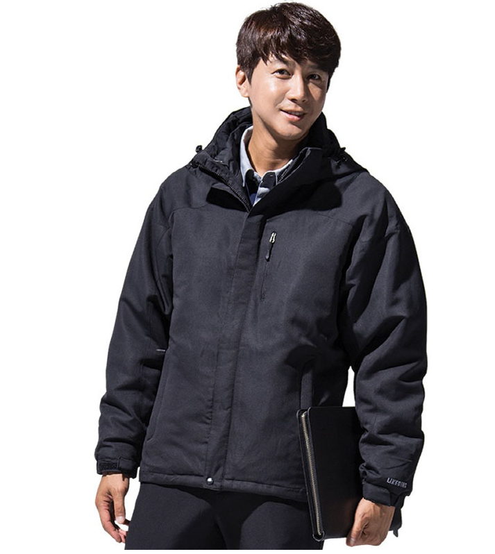 K2 세이프티 남자 패딩 남성경량패딩 겨울 작업복 근무복 제전 내피분리형 F122R - 상세 이미지 2