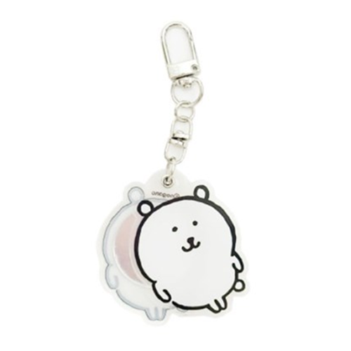 씰룩 담곰이 아크릴 거울 키링 전신 A 농담곰 나가노 캐릭터 굿즈 - 상품 이미지