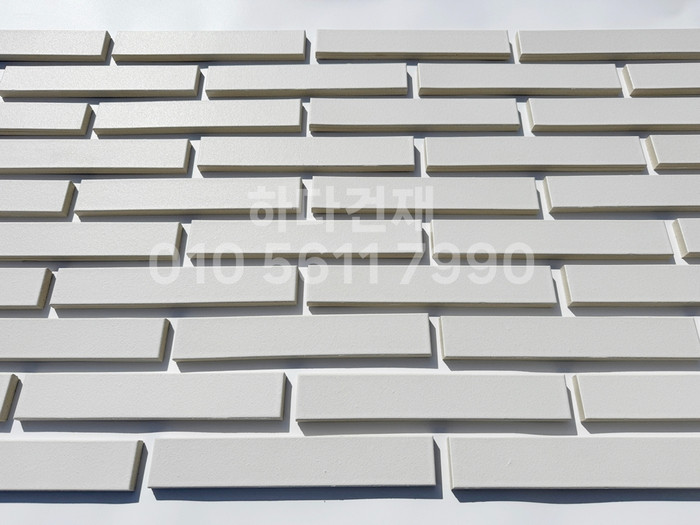 시에스타 점토타일 287x48x14T 화이트 / 하다건재 스페인타일