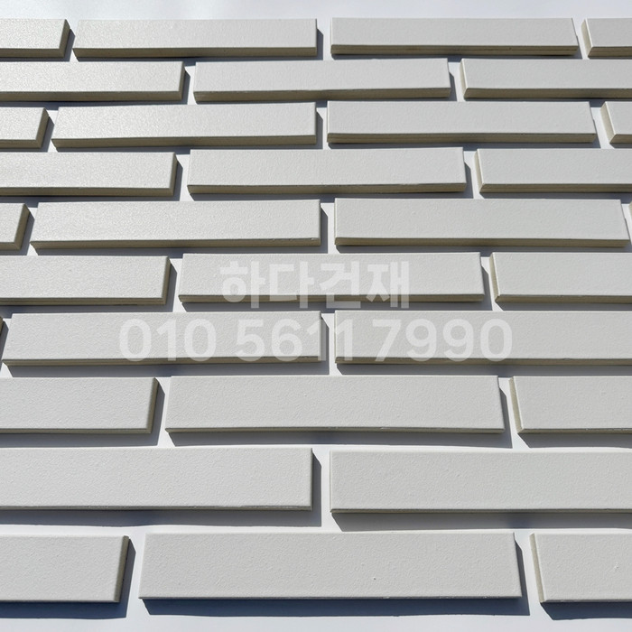 시에스타 점토타일 287x48x14T 화이트 / 하다건재 스페인타일