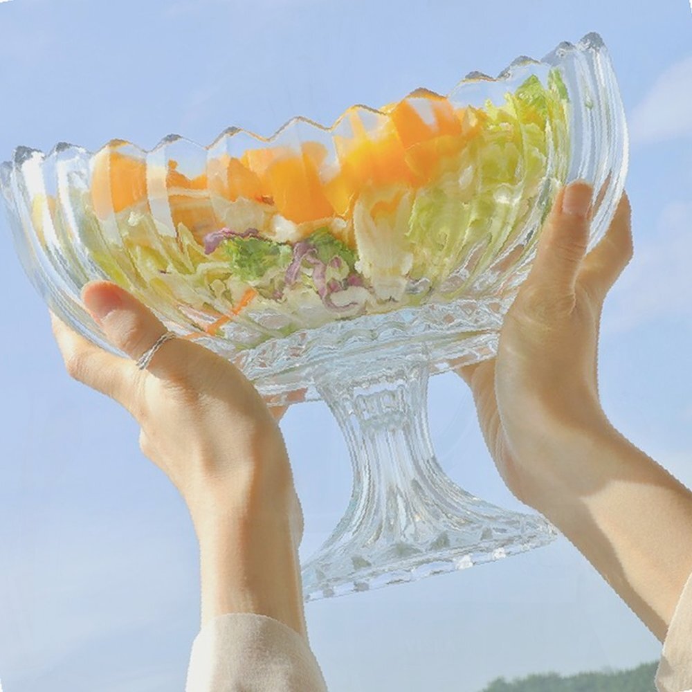 유리볼 디저트 샐러드 과일 주방 식탁 활용도 깔끔한 : SuriBloom