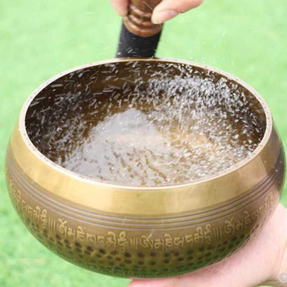 명상 싱잉볼 네팔 구리 그릇 티벳 요가 불교용품 15cm - 상품 이미지