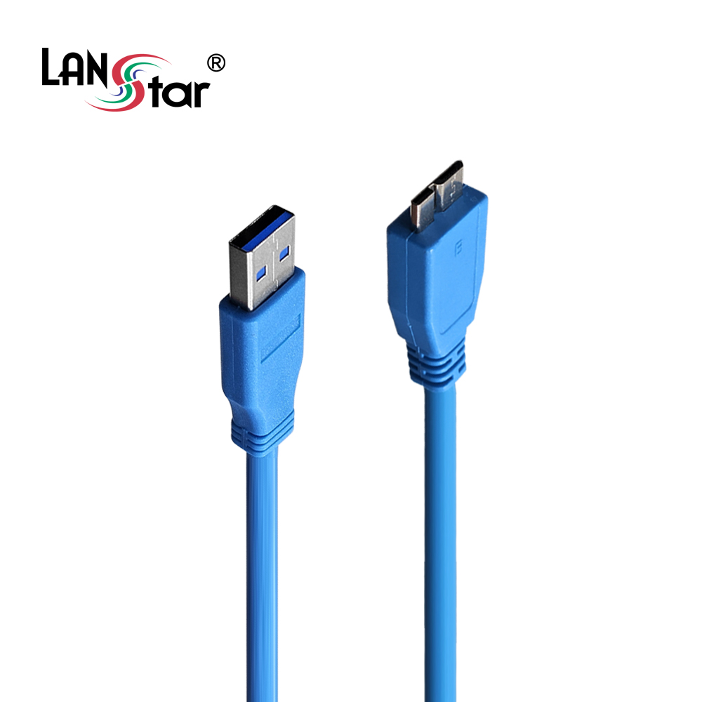 랜스타 LS-USB3.0-AMMIC USB3.0 케이블 A／M-MICRO B5P／M - 상세 이미지 2