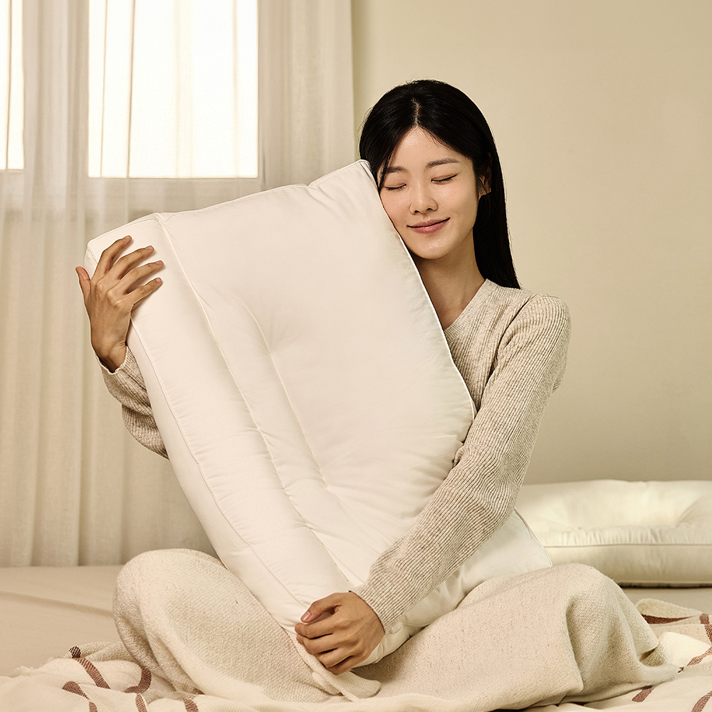 소르르 경추베개 호텔식 모달 알러지케어 낮은 거북목 목디스크 기능성 베개 세탁가능