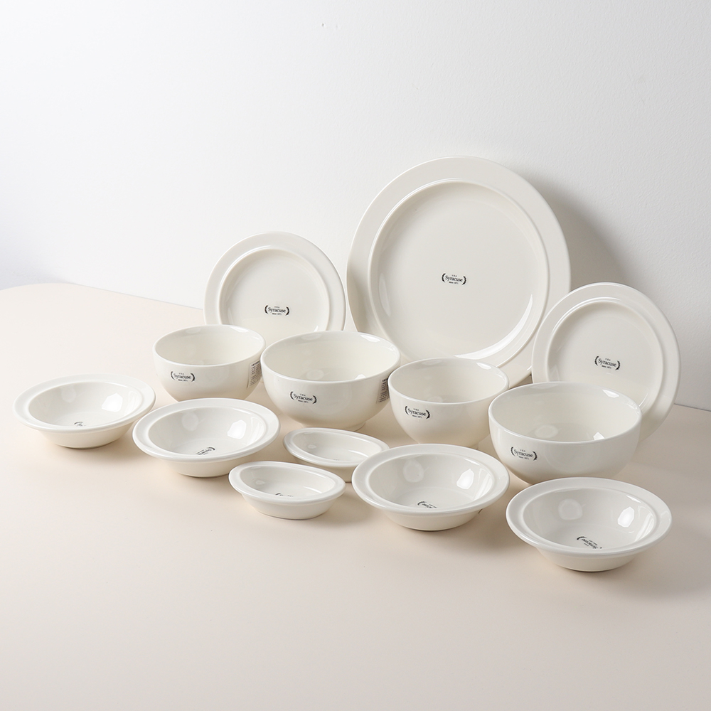 시라쿠스 메이플 2인 그릇세트 13P 화이트 신혼부부