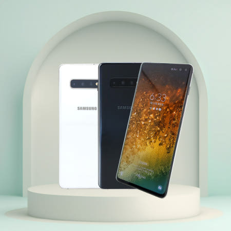 [중고]갤럭시S10플러스 128GB G975 자급제 중고 중고폰 공기계 유심옮기면 사용가능 F급