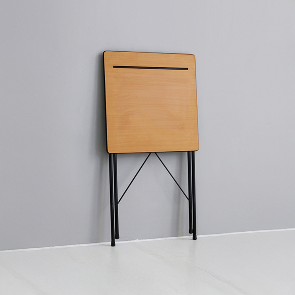 GOSI 스탠딩 접이식테이블 60 SM-2200B 래치드블랙 9447.1423