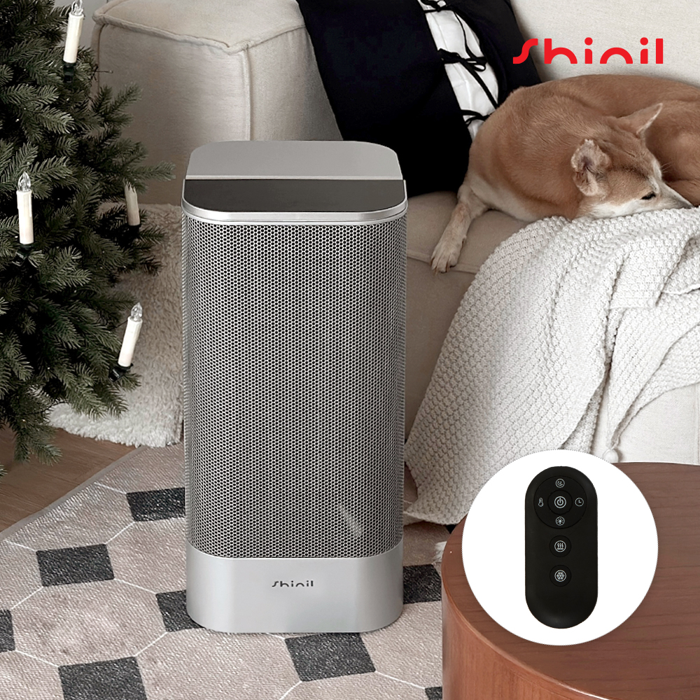 [26년형] 신일 온풍기 PTC 가정용 전기 난로 히터 사무실 업소용 무드라이트