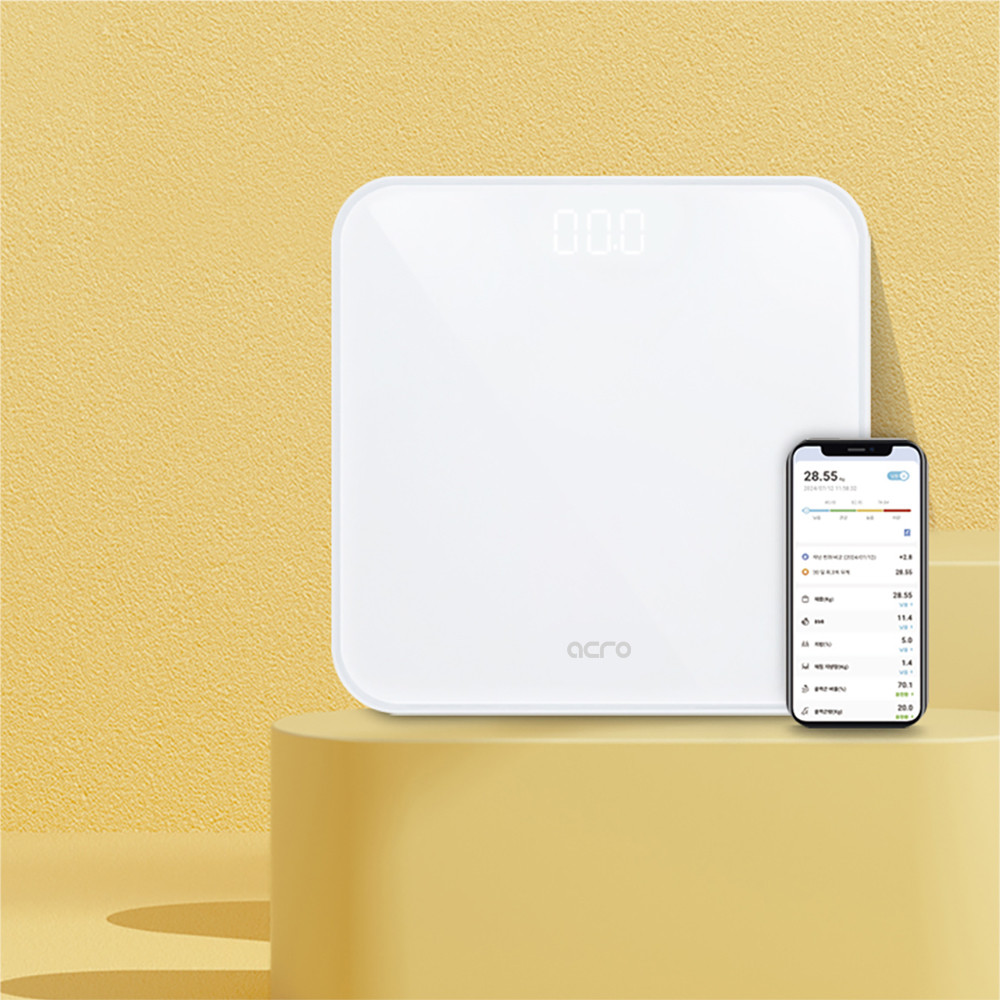 [N배송] ACRO 스마트 체지방 가정용 인 바디 체중계 전자체중계 ibody200