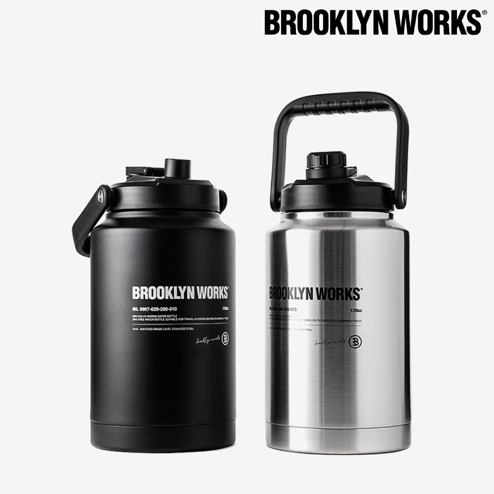 브루클린웍스 워터저그 3.8L 스테인리스 휴대용 물통