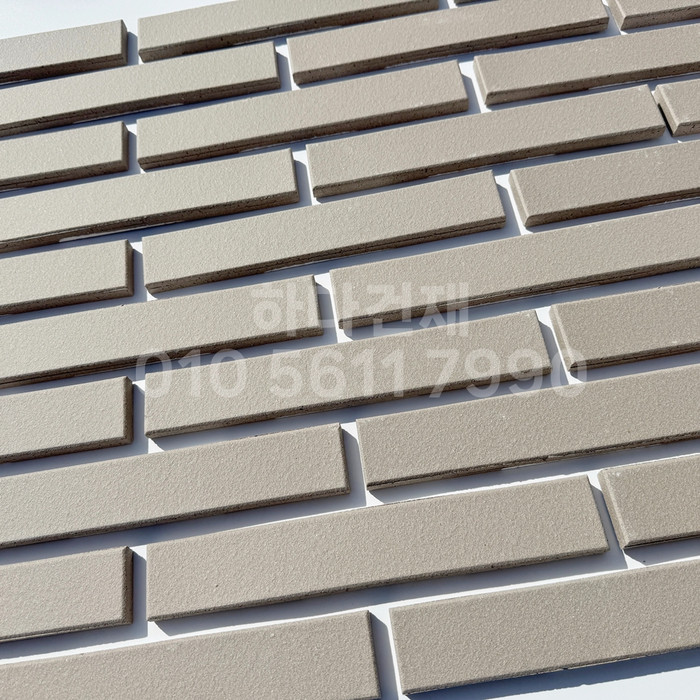 시에스타 점토타일 287x48x14T 샌드그레이 / 하다건재 스페인타일