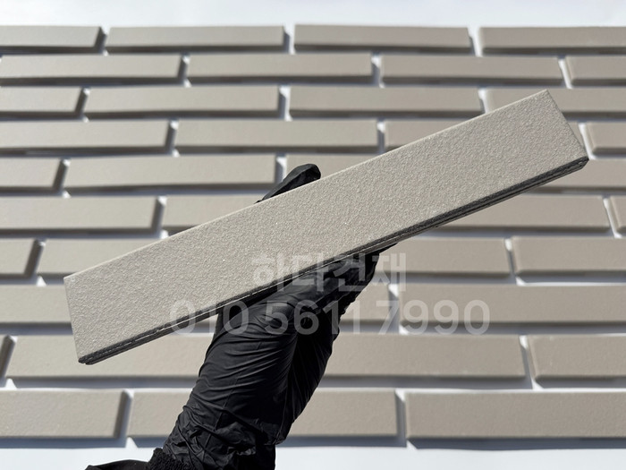 시에스타 점토타일 287x48x14T 샌드그레이 / 하다건재 스페인타일