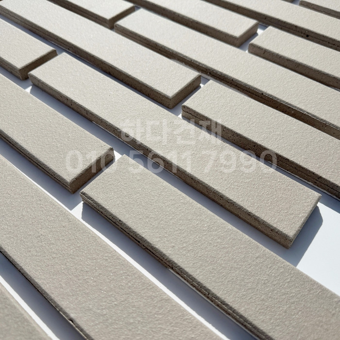 시에스타 점토타일 287x48x14T 샌드그레이 / 하다건재 스페인타일