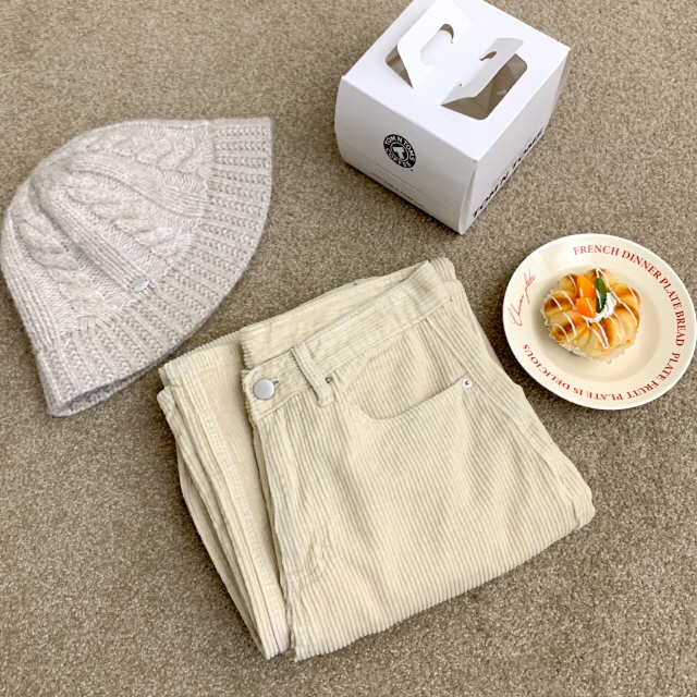 [3단기장/색감예쁨✨] 체이틴 코듀로이 데일리 바지 골덴 와이드 롱 코튼 팬츠 상세 이미지 70