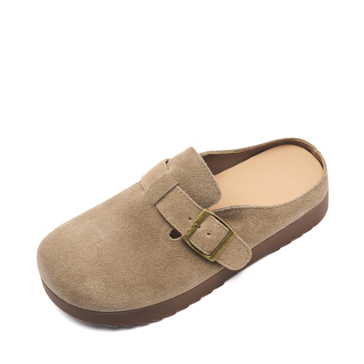 스퍼 블루본 소가죽 스웨이드 모카신 뮬 슬리퍼 3cm -UA9058 (2color) - 상세 이미지 5