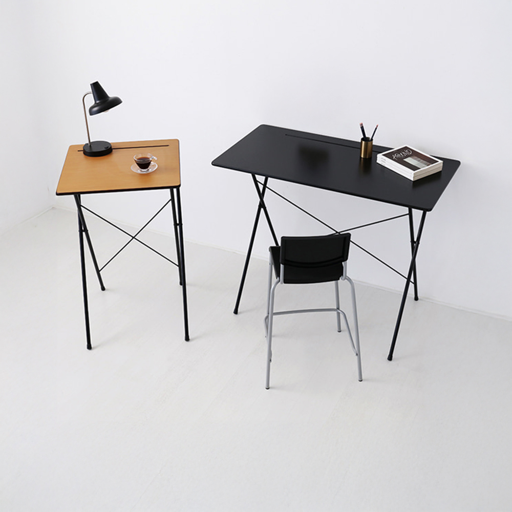 GOSI 스탠딩 접이식테이블 60 SM-2200B 라이트브라운 4702.2620