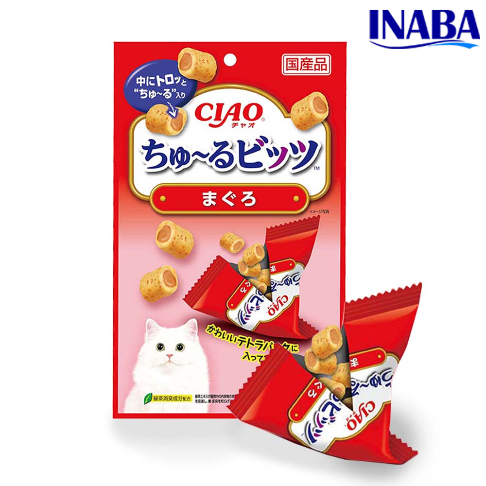 이나바 챠오 츄르비츠 참치 12g x3p 고양이 간식 져키 - 메인 이미지