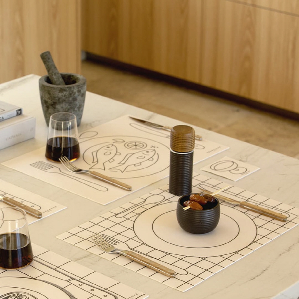 [포드바쉐] 몬트라지 사각 테이블매트 montrouge Table Mat - 상세 이미지 2