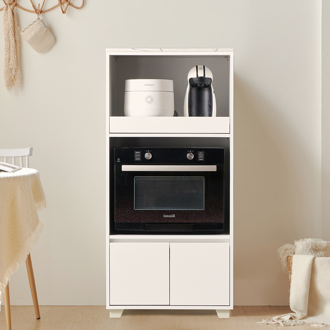 쉐프 광폭 1200 전자렌지 수납장 선반 전자렌지대