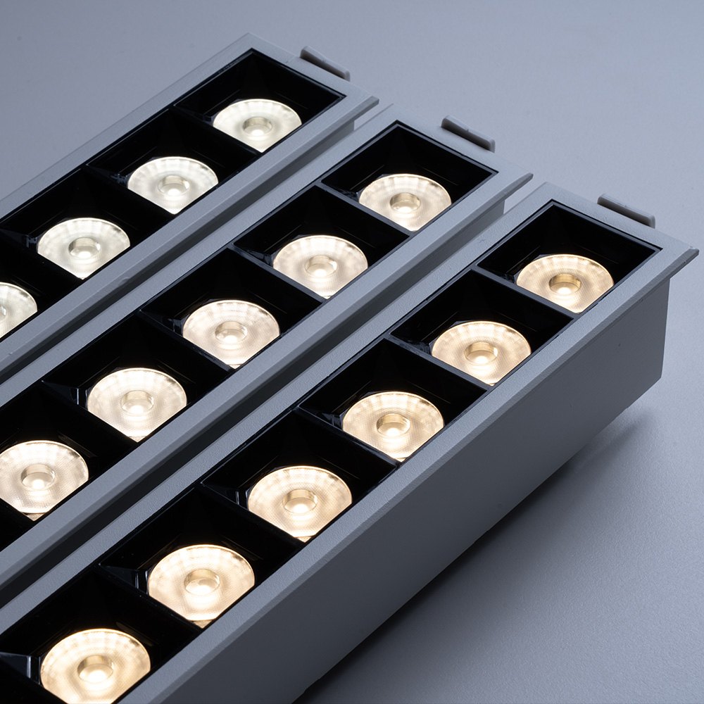 사각 멀티매입등 10구 슬림 마그네틱조명 오스람칩 A타입 MSS 화이트