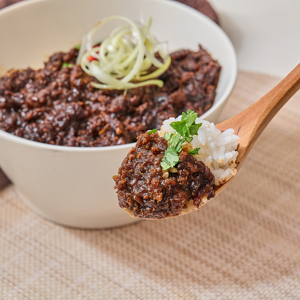 [알림받기 전용] 대용량 유니짜장 물없이 채수로 만든 사평 드라이 짜장 190g X 12팩 - 상세 이미지 5