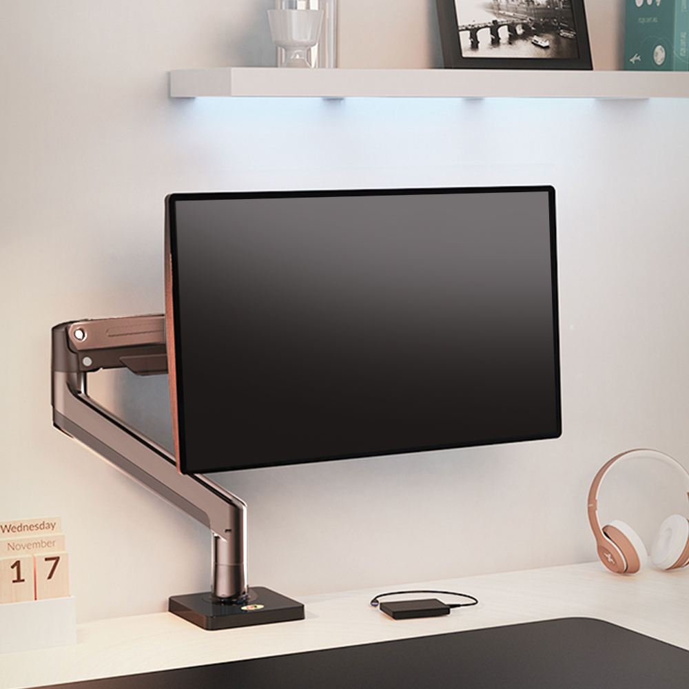 노스바유 NB G45 고중량 싱글 모니터암 거치대