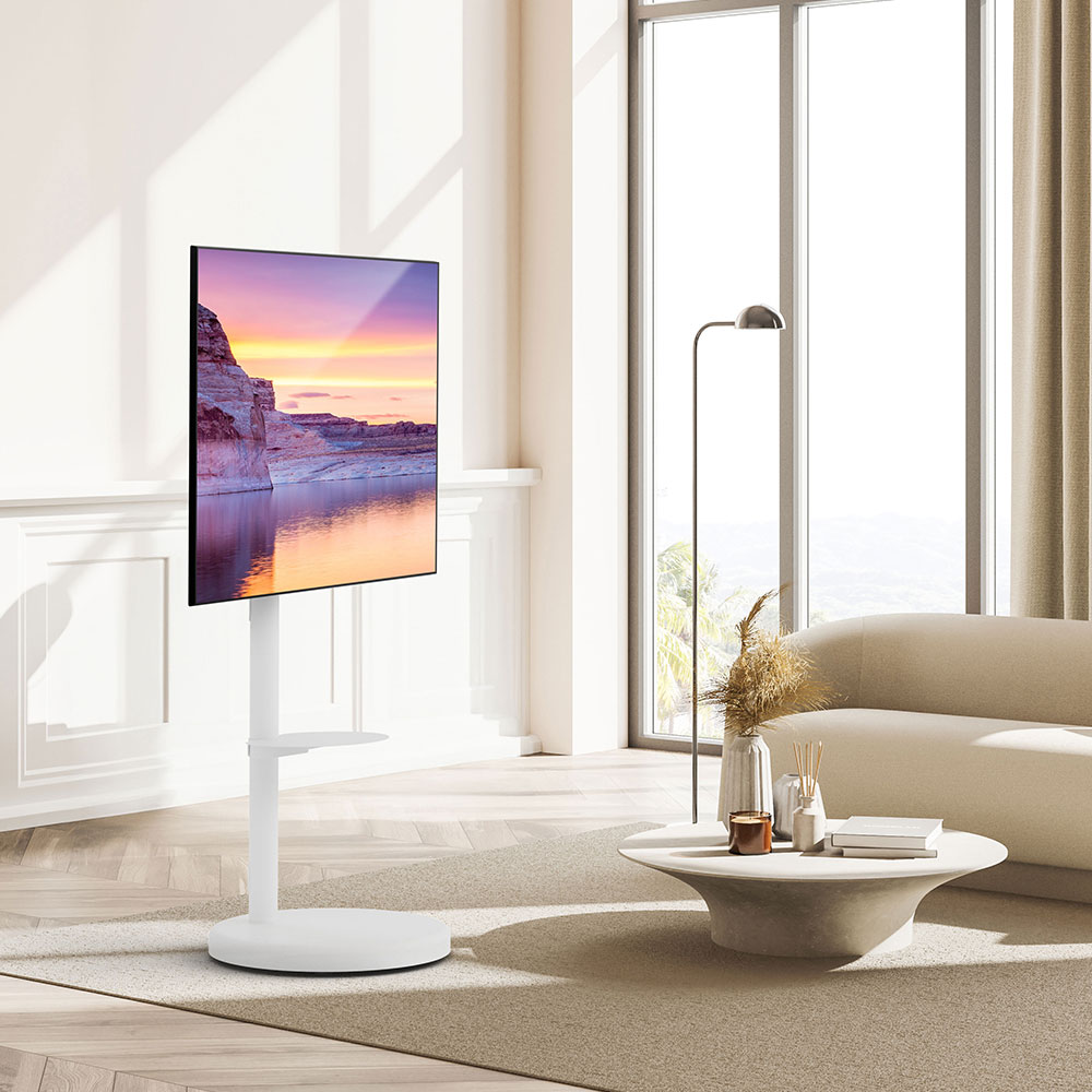 카멜마운트 SMB86W 이동식 대형 모니터 TV 삼텐바이미 스탠드 티비 거치대