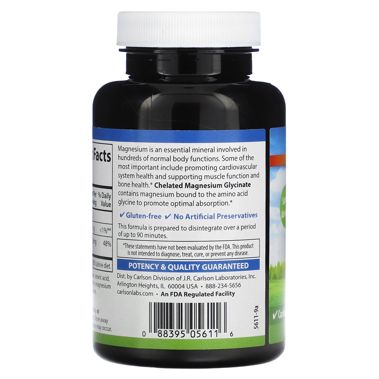 칼슨 킬레이트 마그네슘 글리시네이트 200mg 90정 x 3병 - 상세 이미지 3