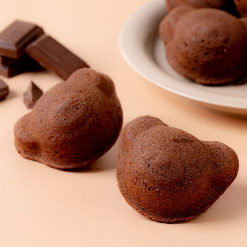 네니아 초코버터 곰마들렌 500g(25g x 20개) : 네니아