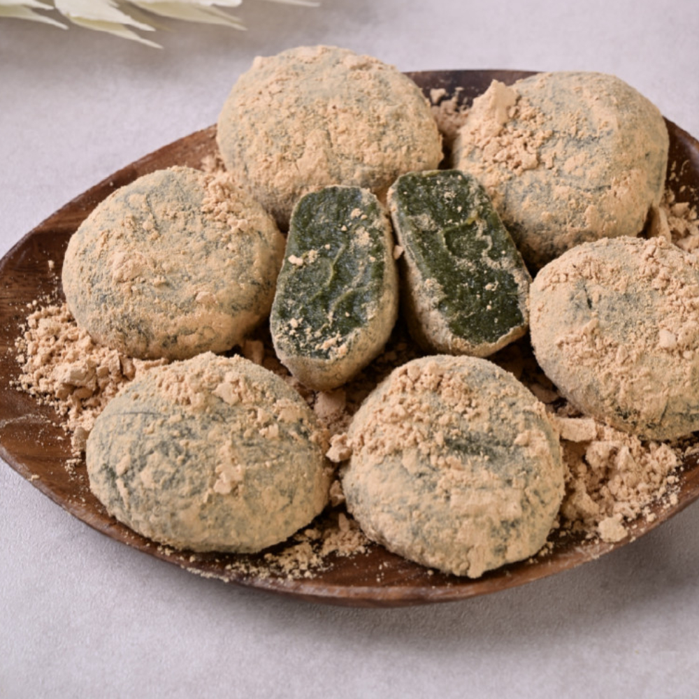 국산 찹쌀 해풍 쑥 개별포장 단호박 인절미 콩가루 떡 1kg 10개입 - 상세 이미지 4