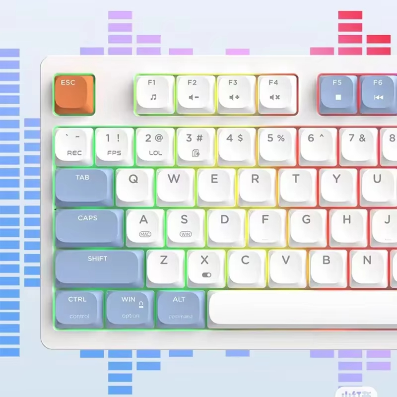 Ajazz AKP815 81키 기계식 키보드 4.95 인치 LCD 화면 RGB 키보드 - 상세 이미지 3