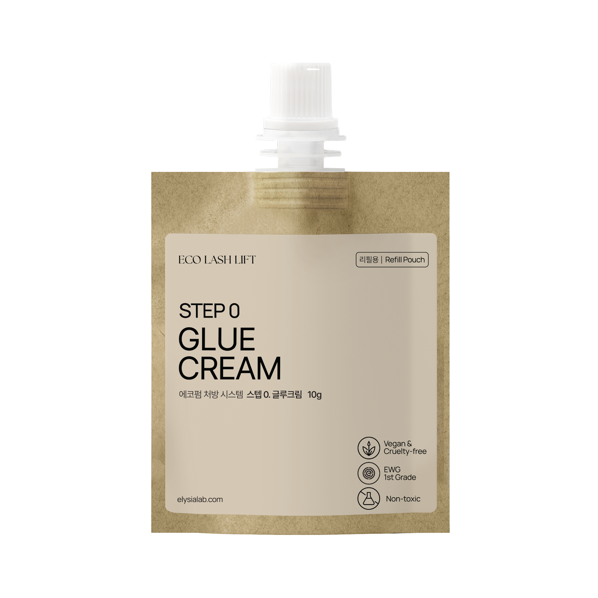 ECO PERM 에코펌 STEP 0 글루크림(리필파우치) - 상품 이미지