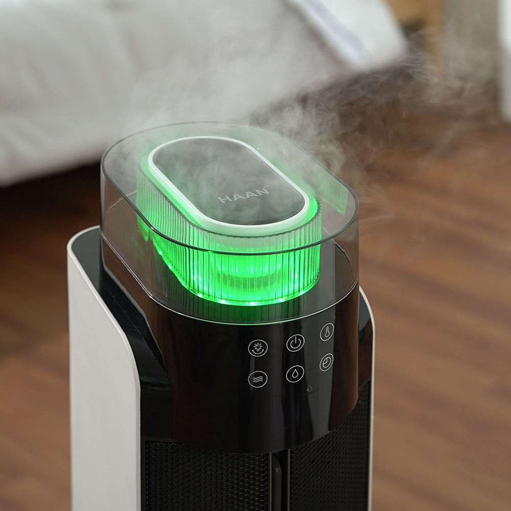 한경희 온풍기 PTC 그래핀 저소음 가정용온풍기 가습겸용 난방기 원룸 욕실 P12000