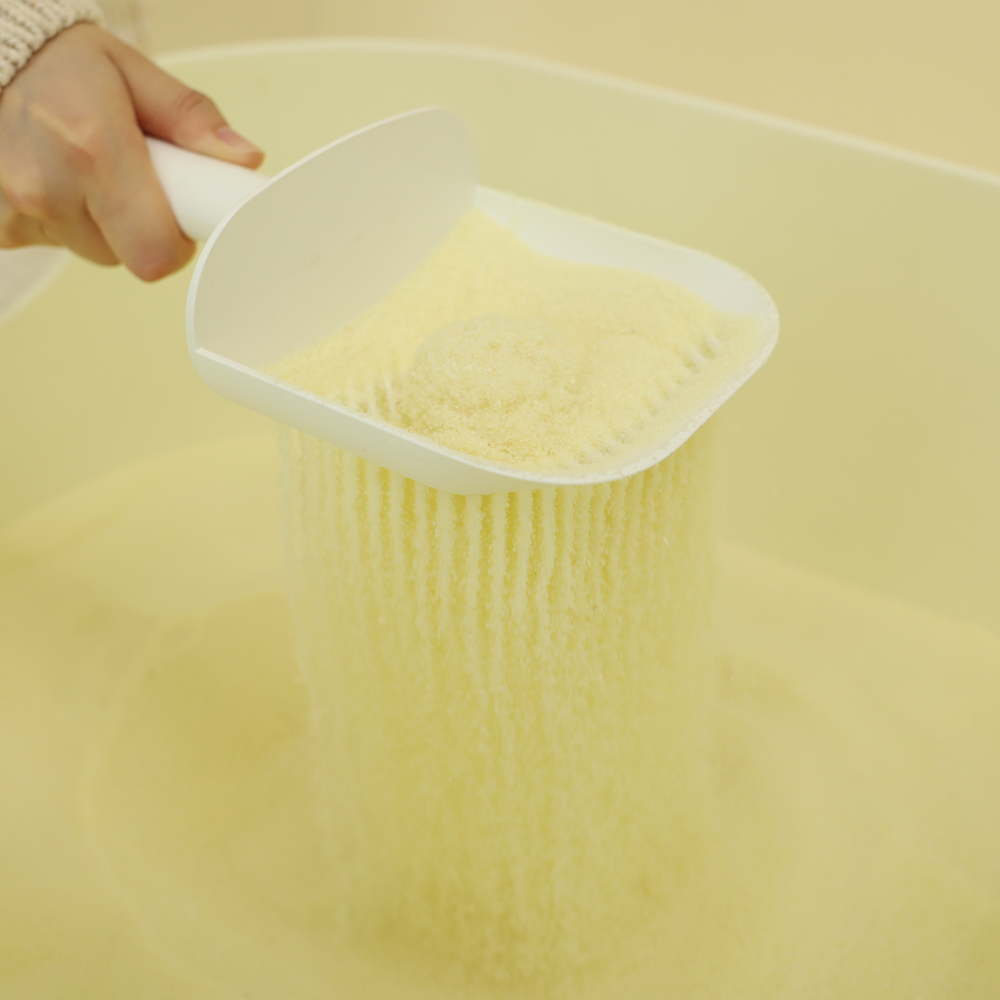 아메리칸솔루션 최고급 브라질산 카사바 먼지없는 고양이모래 실크니스, 6kg, 2개